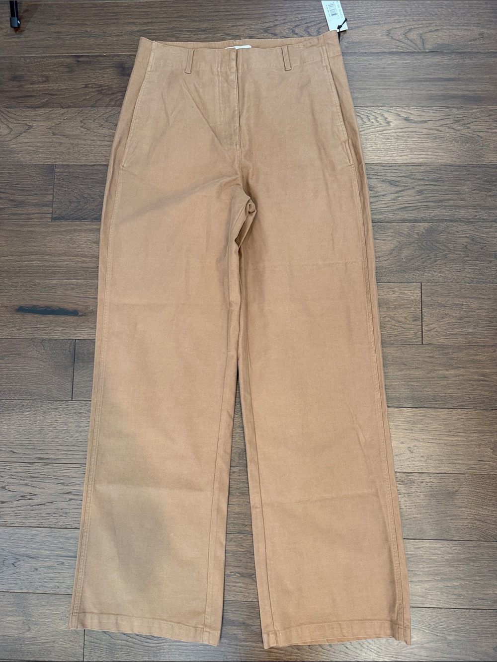 American Tall High Rise Wide Leg Flat Front Chinos Size 14T NWT - C45-021